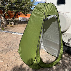 Travel Toilet and Changing Tent + Portable Shower with Water Pump