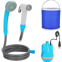 Travel Toilet and Changing Tent + Portable Shower with Water Pump