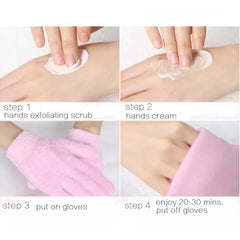 Moisturizing gloves to moisturize the hand