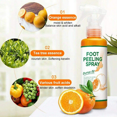 Japanese foot exfoliating spray