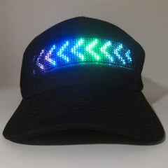 قبعة بلوتوث LED