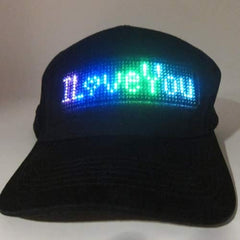 قبعة بلوتوث LED
