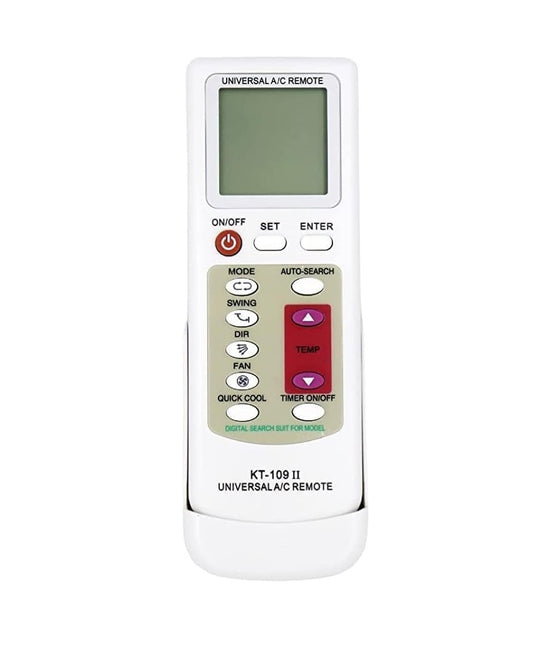 ريموت تحكم عالمي للمكيفات KT-109 بشاشة LCD
