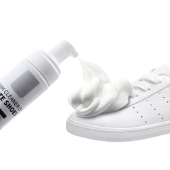 Offer of two white shoe foam cleaners