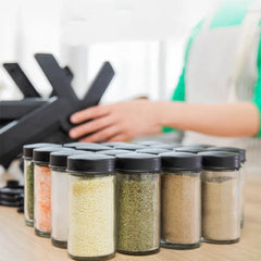 Offer two pieces: This amazing rotating spice organizer