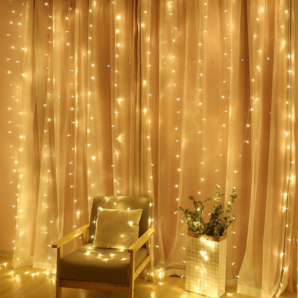 Event curtain 360 bulbs