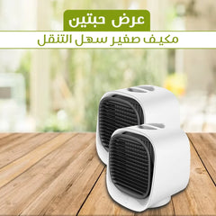 Offer of 2 small air conditioners that are easy to carry around