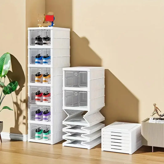 Folding cupboard with 5 floors