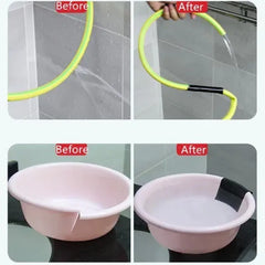 Three pieces width of Flex Tape Waterproof Rubber Adhesive Tape