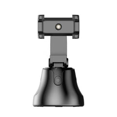 360 degree mobile holder with rotation and automatic face tracking