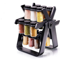 Offer two pieces: This amazing rotating spice organizer