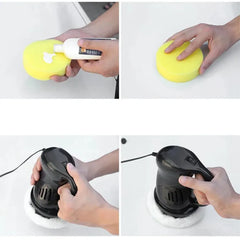 Car polishing device