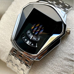 Al-Jawhara Metal Watch - Silver