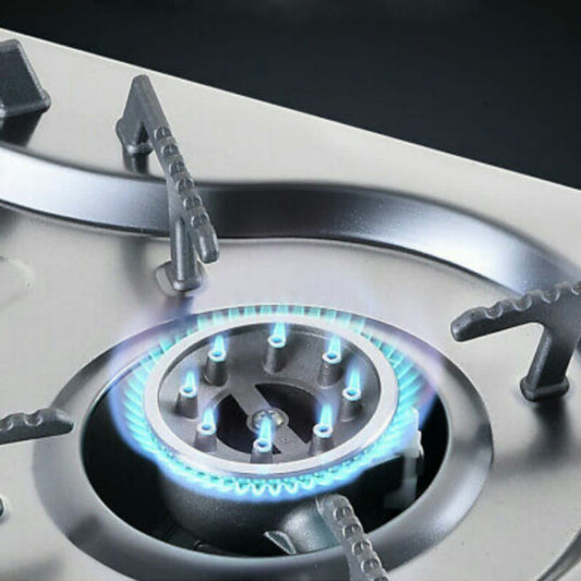 Double portable gas stove