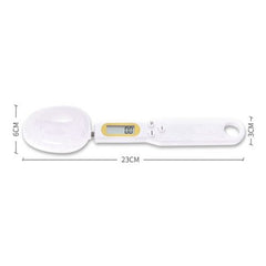 Measuring spoon with digital display